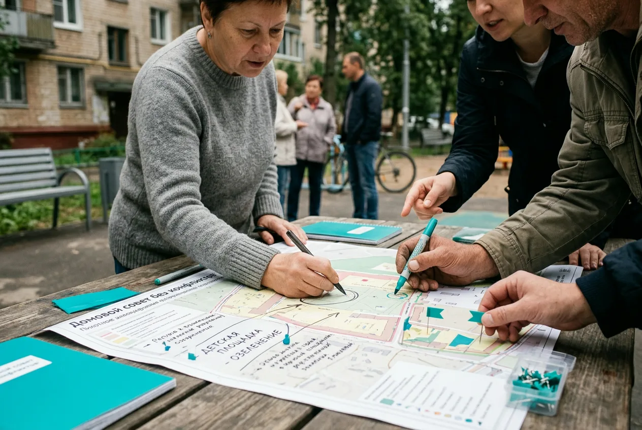 Иллюстрация к кейсу «Домовой совет без&nbsp;конфликтов»